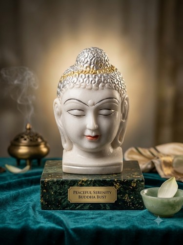 Buddha white hand - , decorated