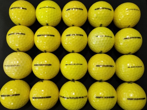 Srixon ad333 yellow golf balls - ad333,