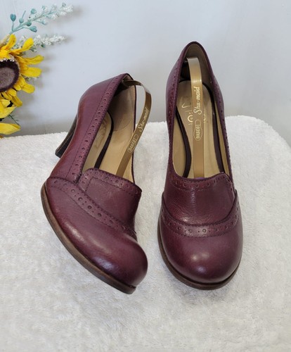 Clarks red brown hand crafted - brown,