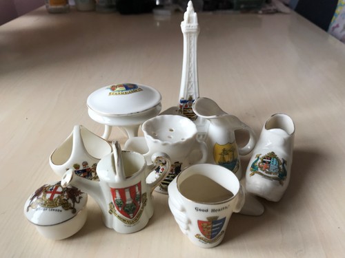 Crested china mixed lot - china,