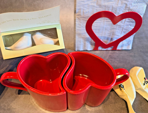 Romantic heart gift set - heart,