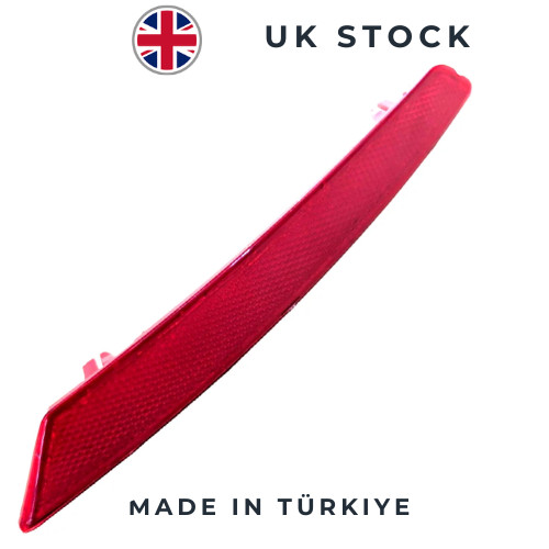 Rear bumper reflector - bumper, lane