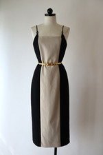 Elie Tahari Two Tone Black