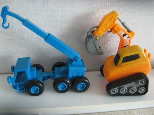 Boys working plastic - ,