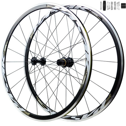 700c road bike wheelset - 700c, qr