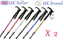 2 x Antishock Trekking Walking Hiking Pair Stick Pole