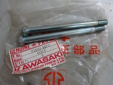 KAWASAKI NOS BOLTS (2) ENGINE MOUNT 8+106mm  KDX175 -1980-82  KX125 -1974-81