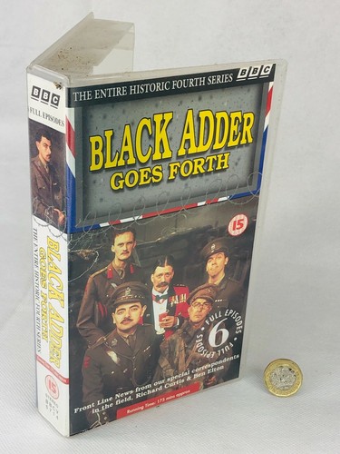 Blackadder black adder goes - black,