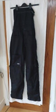 Panoply black  work 'bib and brace' overall  XL