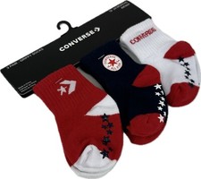 Converse Baby 3 Pk Red White