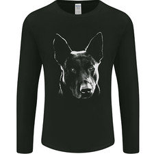 Hollandse Herdershond Dutch Shepherd Dog Mens Long Sleeve T-Shirt