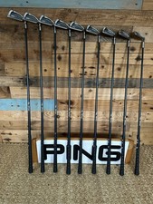 Ping ISI-K Golf Clubs Irons 3-SW Ping W54 Graphite Shafts Ping Grips Blue Dot 🔵