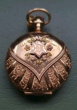 ELGIN POCKET WATCH, 14K SOLID