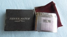 Vintage Silver Match Cigarette