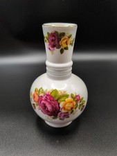 Fine Bone China Cottage Rose Bud Vase