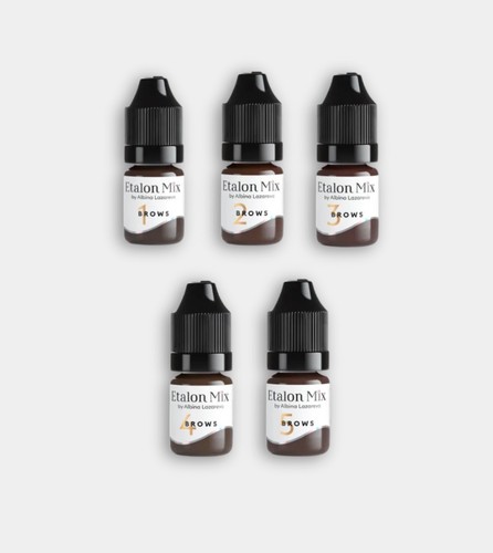 Etalon mix semi permament - semi, brow