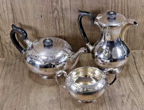 Vintage walker and - hall, silver