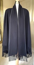 Zara Woman Fringed Wool Coat