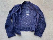 M&S Navy Lace Bolero Shrug