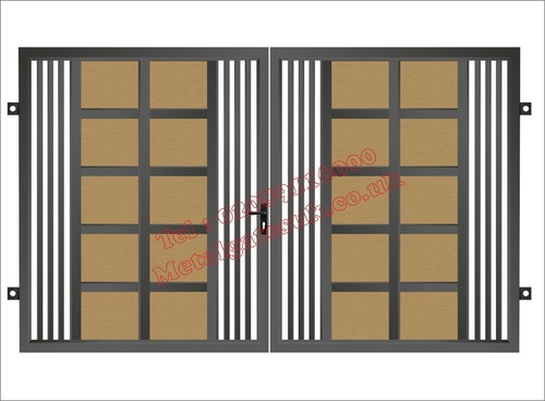 Driveway gates composite - gates,