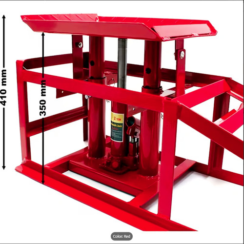 Double cylinder hydraulic car - cylinder,
