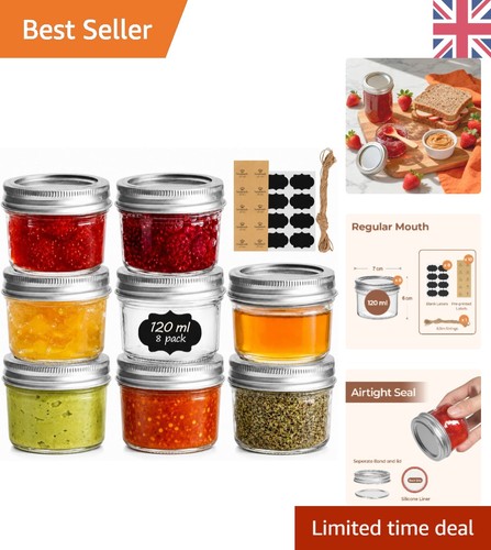 120ml food grade glass mini - glass,
