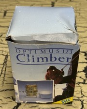 VTG Svea Optimus 123 Climber Camp Stove Sweden NOS Original Box Rare Backpacking