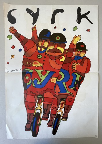Original circus poster poland - circus,