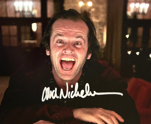 Jack nicholson signed - nicholson,