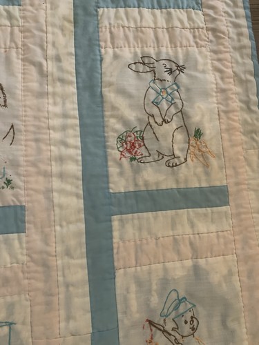 Vintage handmade embroidered - handmade,
