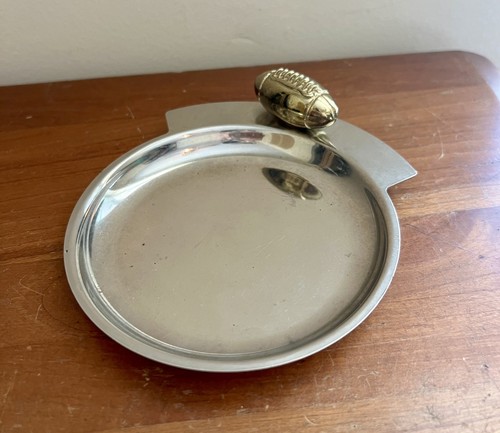 Football coin dish trinket - football,