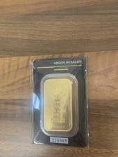 50 Gram Gold Bar Argor-Heraeus