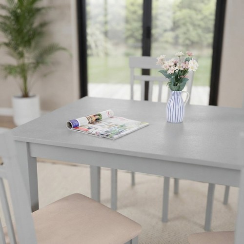 Minimalist grey dining table - grey,