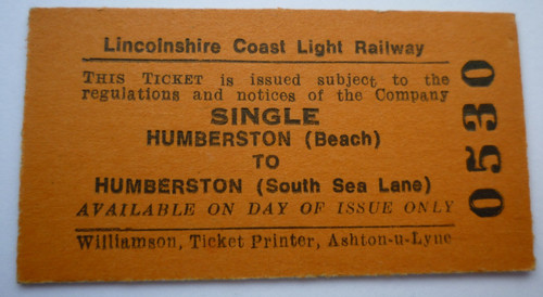 Lincolnshire coast railway - coast,