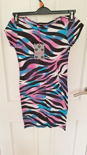 Boohoo animal print - mini, dress