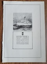 1930s Royal Mail Steam Packet