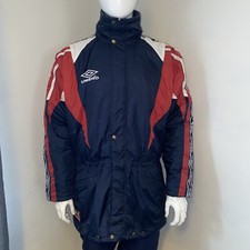 Vintage Umbro Only Norway Template Pro Training Coat Size Large