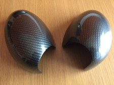 CARBON EFFECT MIRROR COVERS