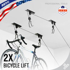 2 Packs Ceiling-Mounted Bike
