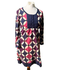 Boden Retro Print Tunic Dress