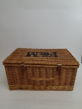 Fortnum and Mason Wicker Hamper Basket Large 50 cm x 32 cm x 24 cm