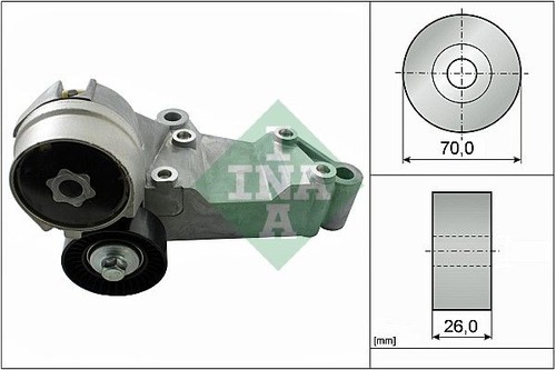 Belt tensioner ribbed - tensioner,,