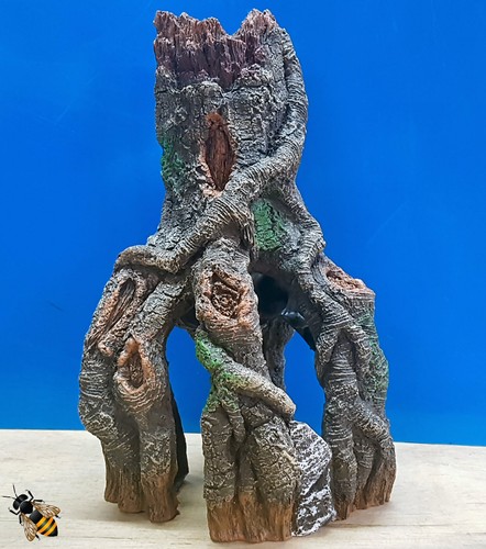 Aquarium ornament tall log - tall,