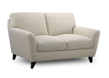 Nest Astrid 2-Seater Sofa Vista Color-111 Oat 71C1 Espresso Wood Legs RRP £1399