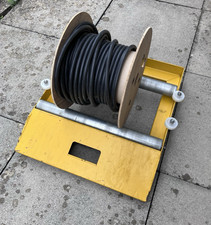 Electrical Cable Reel Drum Holder & De-Reeling Dispenser Stand Roller Heavy Duty