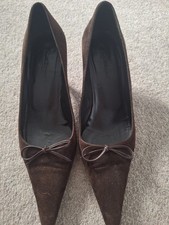 LK Bennet Women's Brown Suede