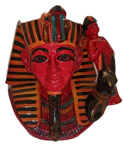 Royal doulton pharaoh flambe - royal,