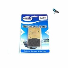 Sintered Rear Brake Pad for Suzuki GSX 400 X Impulse 1986