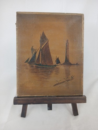 Antique alfred oliver oil - antique,