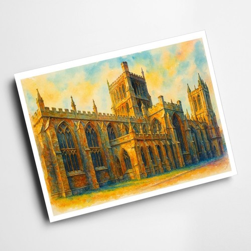Print cathedral from - a4,